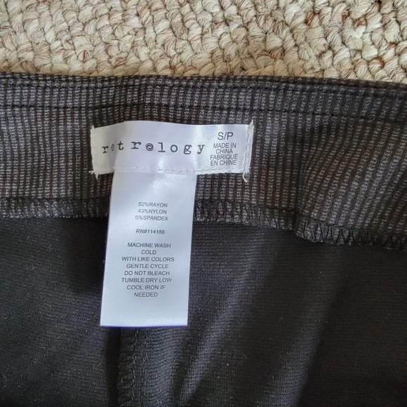 NEW retrology Slim Dress Pants Size S/P - Picture 4 of 8